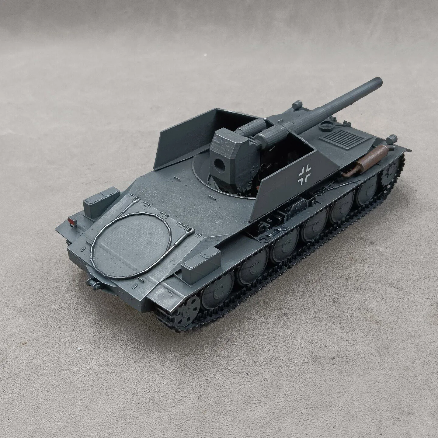 1/35 German Rheinmetall-Borsig Waffenträger（Rhm.-B. WT）, SLA Printing Hand-Colored Finished Model Decorative Ornament