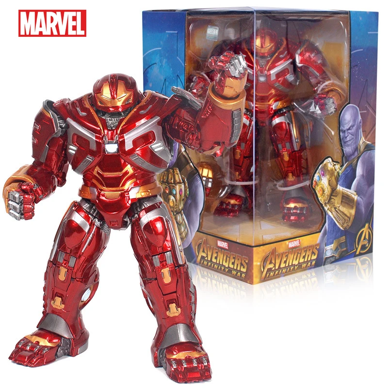 

Marvel Movie 8-inch Luminous Hulkbuster Armor Iron Man Joint Movable Model Toy Avengers 4 Figure Toy Gifts