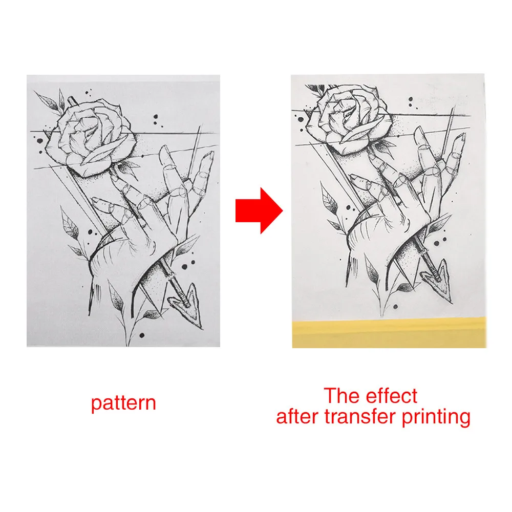 Gobelet d'encre de tatouage de poulet, mélange grossier, papier de transfert de tatouage, équipement de pigments, bouchons normalisés pour outils de maquillage en continu