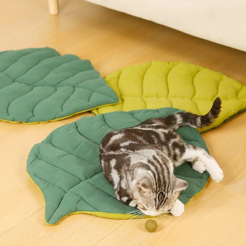 

1PC Four Seasonal Tree Leaf Cat Mats for Sleeping, Pet Sleeping Mats, Dog Floor Mats, Bite Resistant Cat Cage Mats, Floor Mats