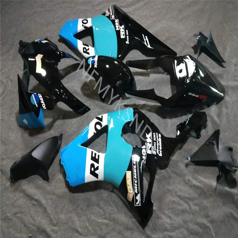 Black blue white ABS plastic Fairing fit For HONDA cbr954rr 02-03 cbr900rr 954 2002  2003 cbr900rr 954   Fairing kit