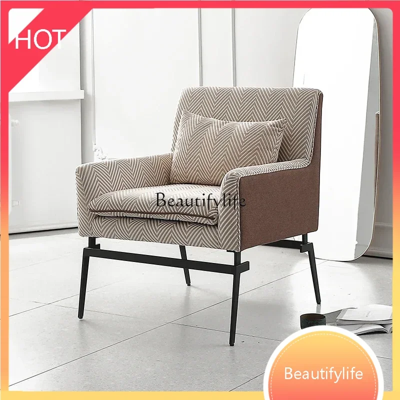 كرسي أريكة إسكندنافي بتصميم جديد كرسي ترفيه فردي إيطالي بسيط أمريكي فاخر SS 8617 #1