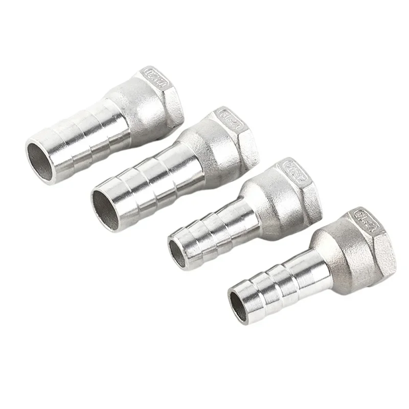 

Шланговый штуцер 6/8/10/12/14 мм, фитинг из нержавеющей стали SS304, 1/8 дюйма, 1/4 дюйма, 3/8 дюйма, 1/2 дюйма, гнездовой разъем BSP, соединительный адаптер