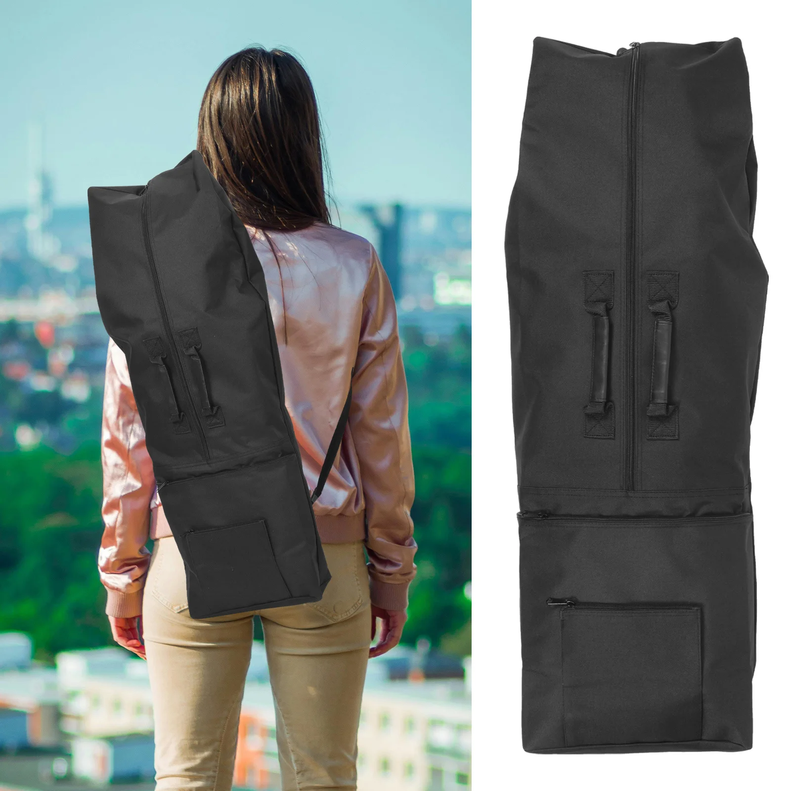 

Portable Metal Bag Durable Outdoor Safety Inspection Pouch Lost Handle Design Large Capacity Storage