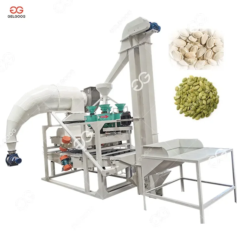 High Efficiency Sacha Inchi Separating Pine Nut Dehulling Watermelon Pumpkin Seeds Shelling Machine