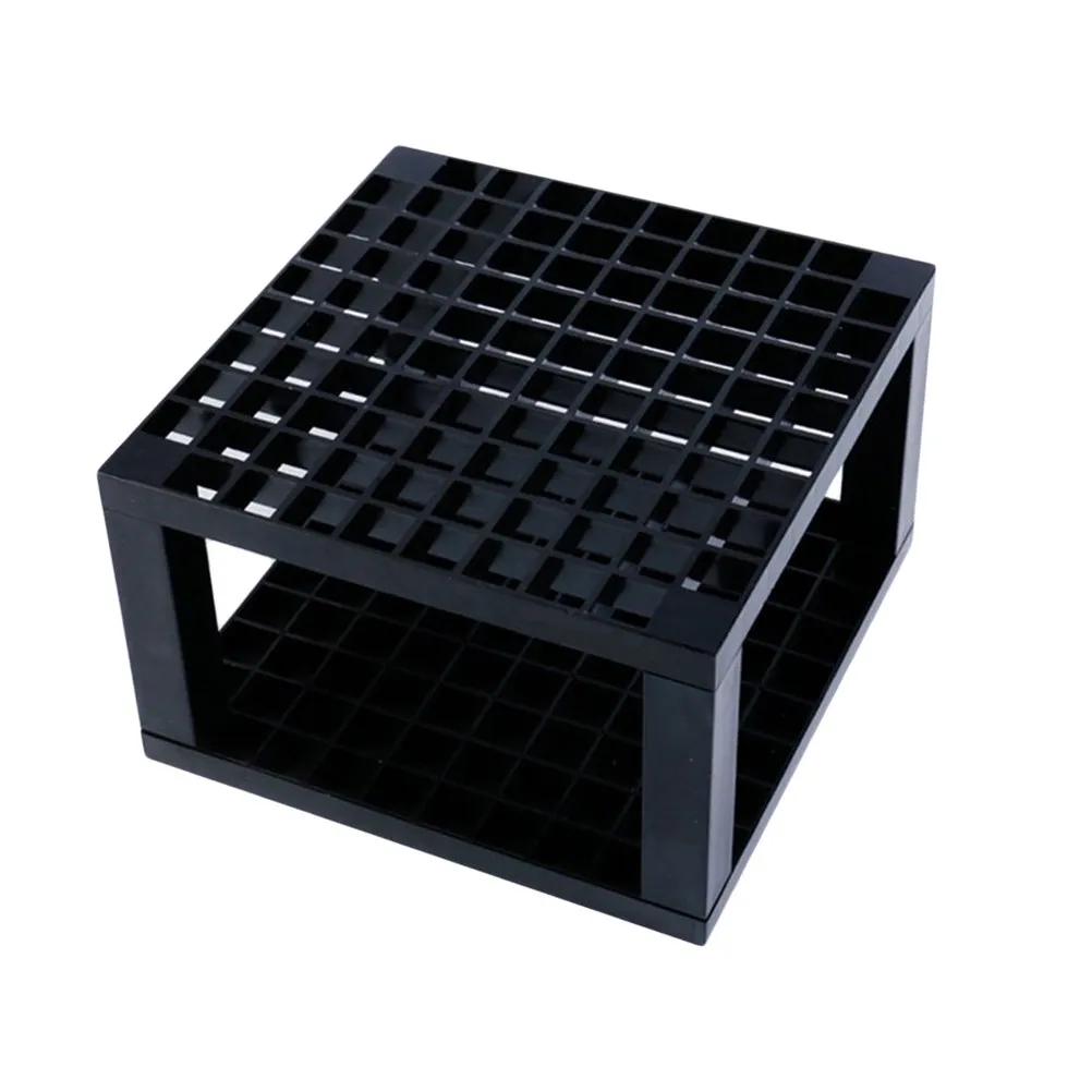 2Pcs Pencil Brush Holder Desk Organizer 96 Hole Plastic Stand for Art Storage Drawing Tools Pencil Holder Pen Stand