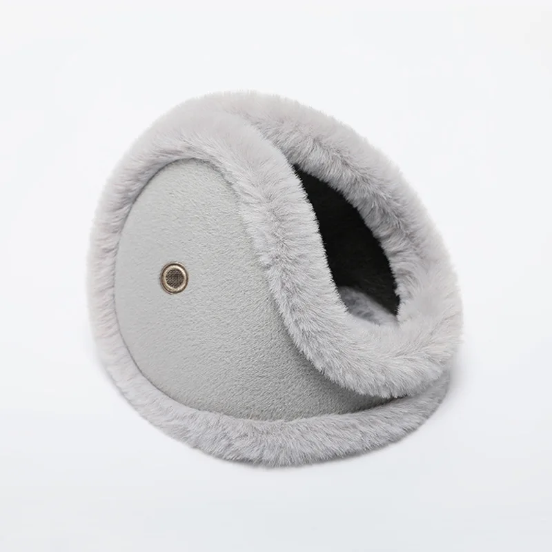 Warm Thicken Velvet Earmuffs Winter Outdoor Cycling Fleece Men Women Ear Cover Protector Plush Soft Ear Muffs Mask with Earpiece