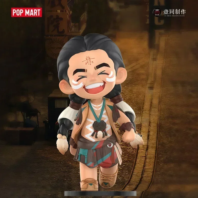 

POP MART ДЕТЕКТИВ CHINATOWN 1900 Серия слепая коробка игрушки Kawaii аниме фигурка Caixa Caja Surprise Mystery Box куклы подарок