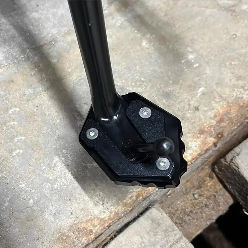 For MT-07 MT07 MT 07 FZ-07 FZ07 XSR700 2014-2021 Motorcycle CNC Kickstand Extension Plate Foot Side Stand Enlarger Pad