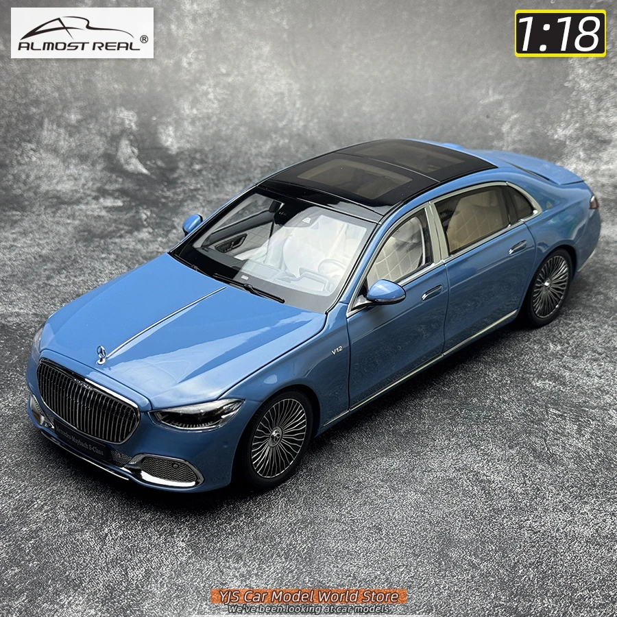 Almost Real Diecast model 1/18 S-Class 2021 car model Metal send