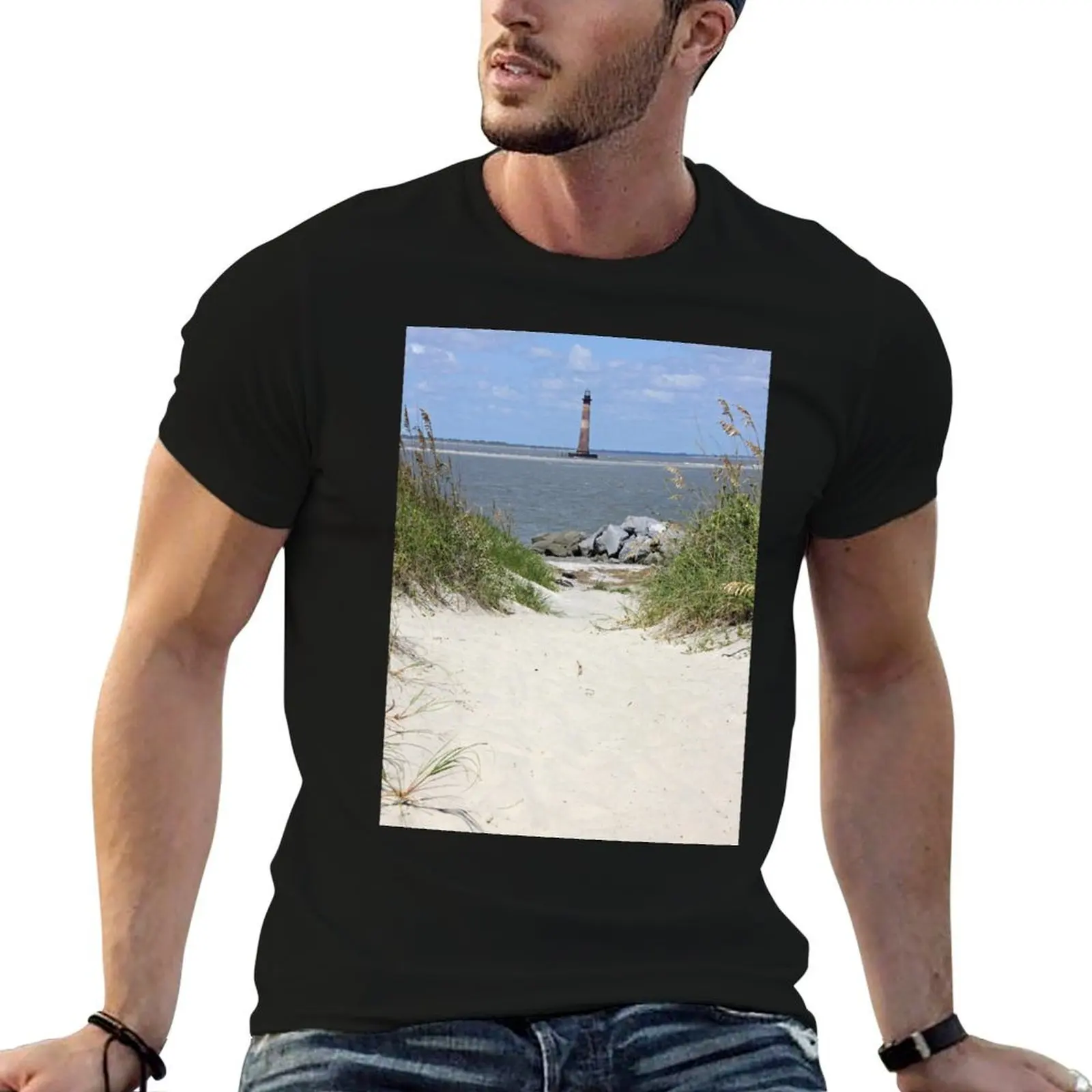 

Morris Island Lighthouse T-Shirt anime tshirt essential t shirt T-Shirt