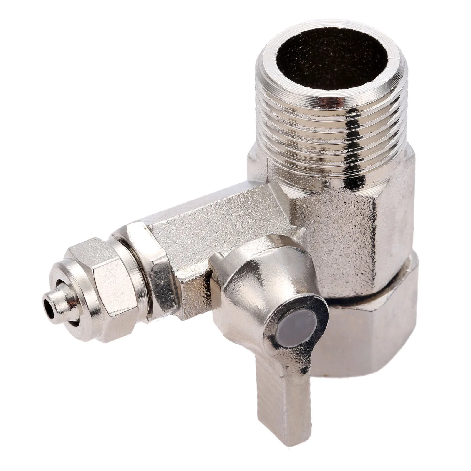 Filtro de agua para grifo de 1/2 a 1/4 pulgadas, válvula de bola, conector en T, adaptador de agua de alimentación RO para sistema de ósmosis inversa