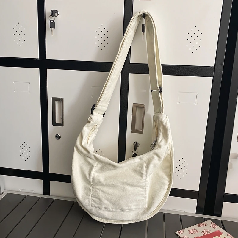 Shoulder Bags Women Solid Harajuku All-match Simple Multifunction Handbags Large Capacity Crossbody Bags for Women Teens Purse