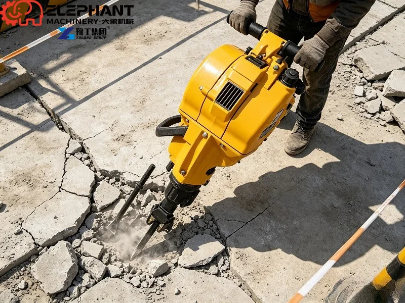 Energy‑mining Pusher‑leg Rock Drill Pneumatic Type Core Motor For Narrow Underground Working Site Rock Boring