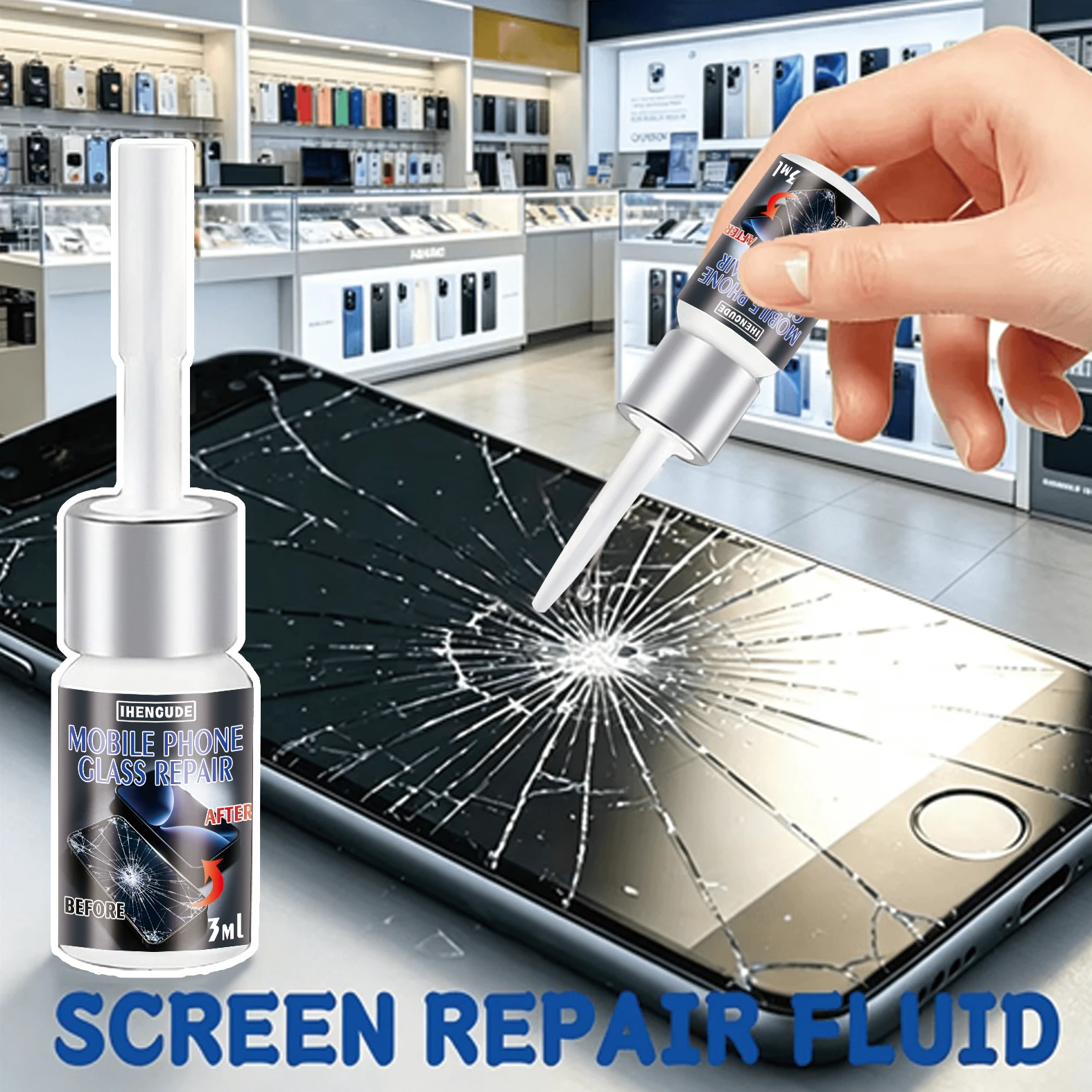 1/4個入り 車のフロントガラスひび割れ修理ツール DIY - Electronics Repair Company のレビューと価格