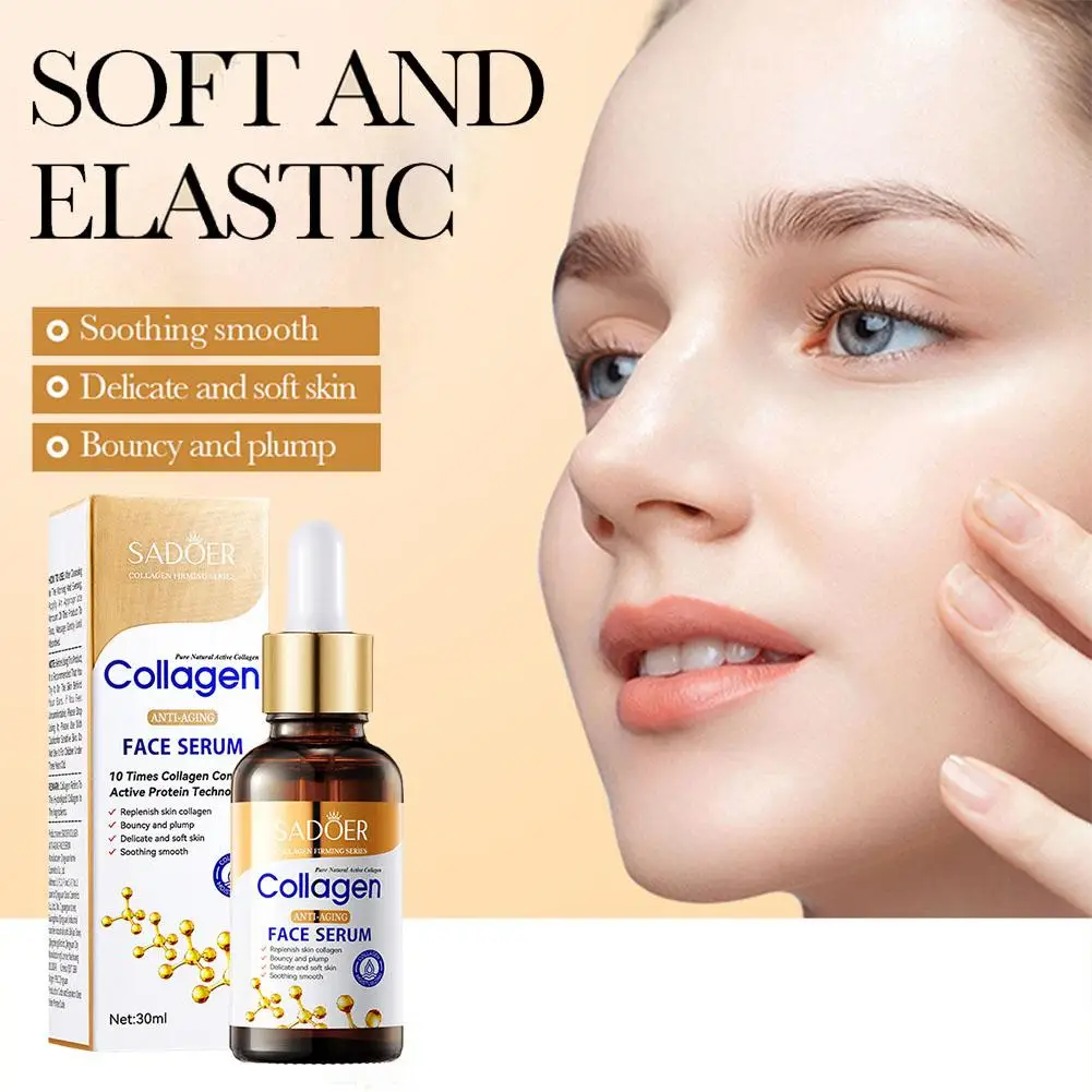 30ml Wrinkle Remover Face Lines Anti-aging Serum Wrinkles For Women Anti Age Collagen Boost Skin Moisturizing Care P8C5