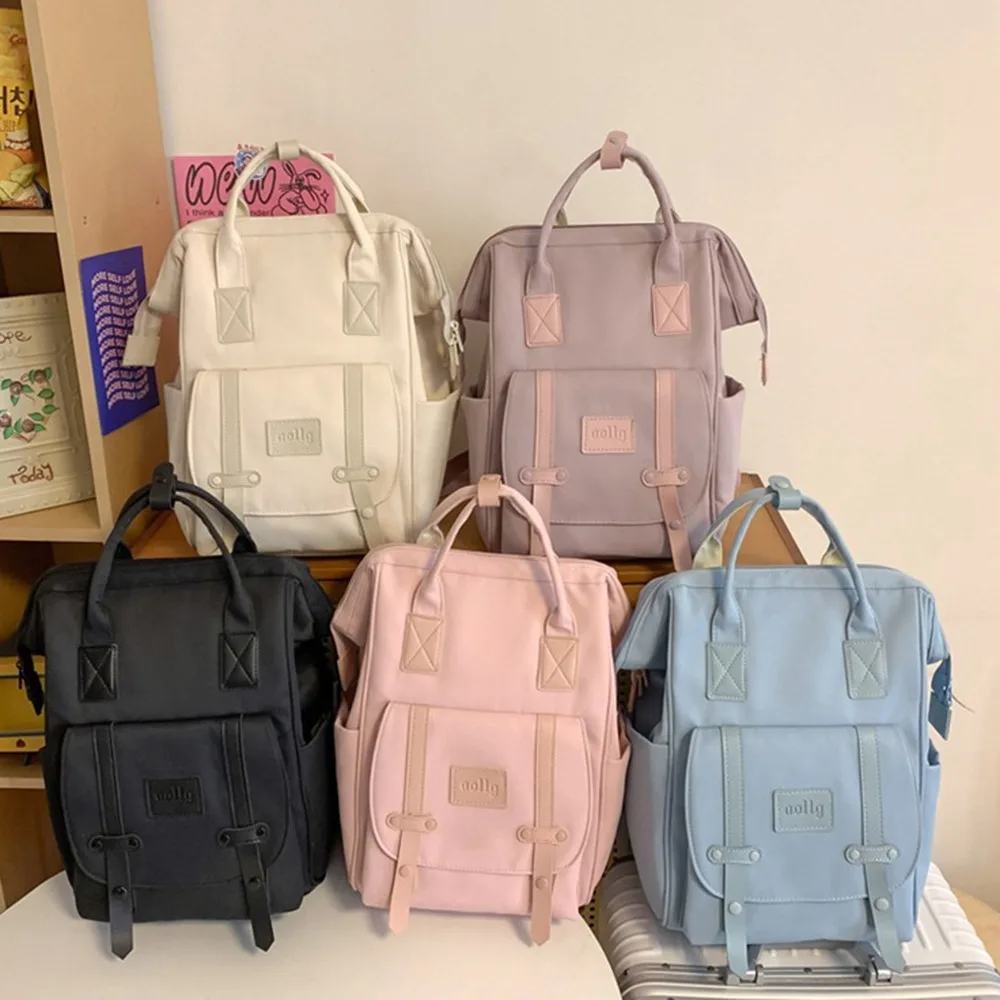 

Nylon Mommy Backpack Anti Splash Water Multifunctional Baby Diaper Bag Portable Wear-resistant Mommy Shoulder Bag Outdoor