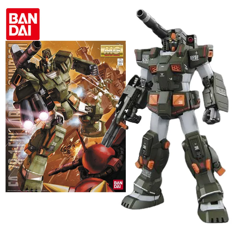 

Bandai Genuine Gundam Model Kit Anime Figure MG 1/100 FA-78-1 Full Armor Collection Gunpla Anime Action Figure Toys for Children