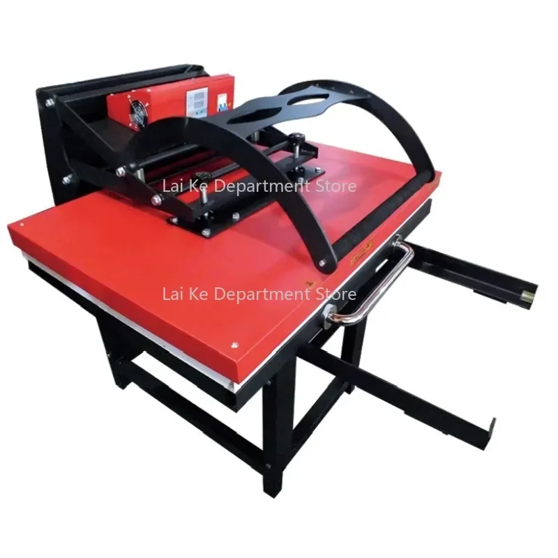 Large Format Manual T-Shirt Sublimation Heat Press Machine 100x80 Digital 70x100 CM 80/100 Size Industrial Equipment