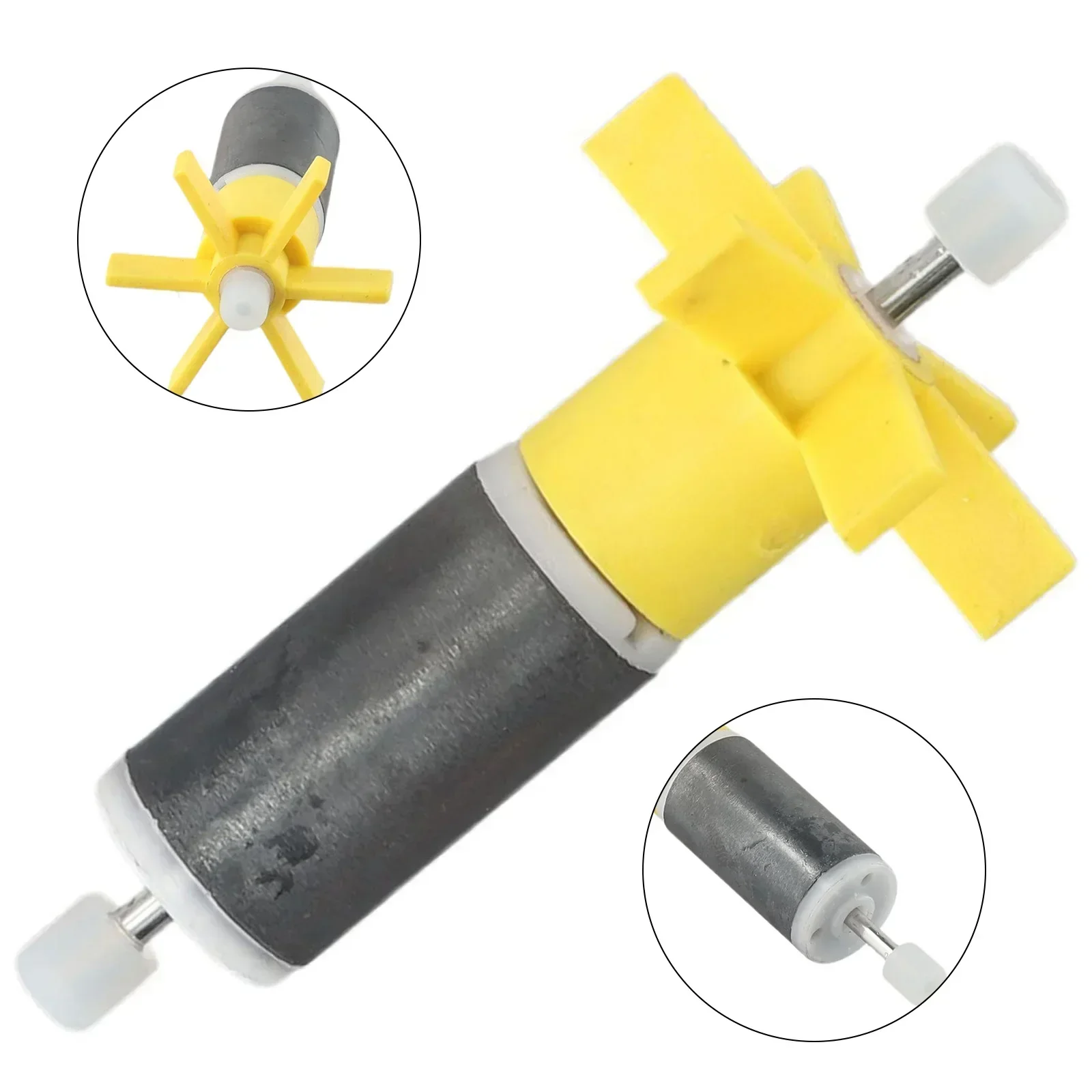 For Intex Pure Spa Impeller For Water Pump Includes Stainless Steel Shaft Yellow Filter Impeller Replacements