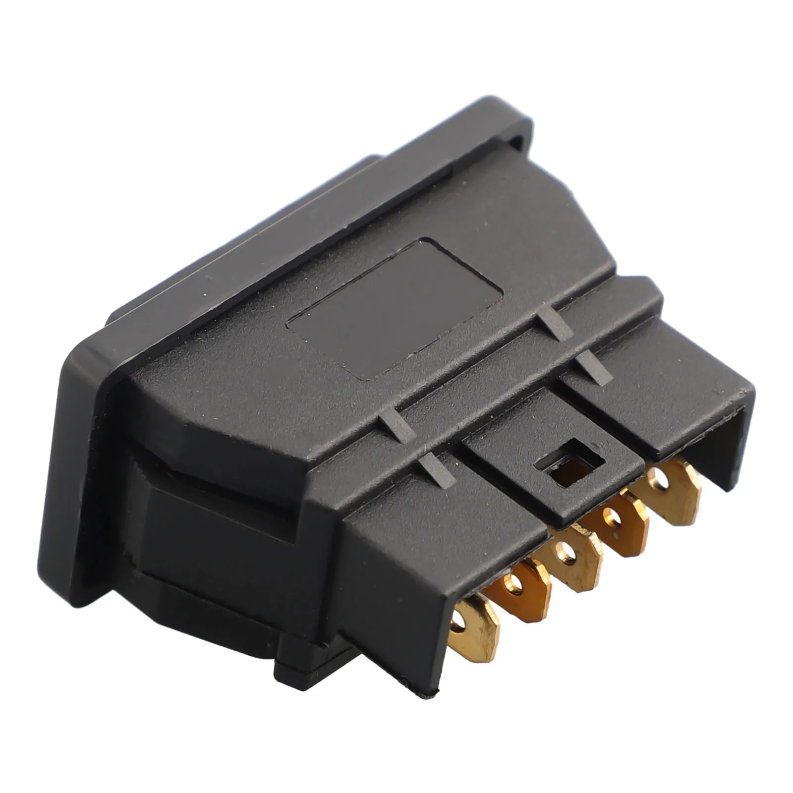 전기 부품 플라스틱 문짝 유리 스위치, 5 핀 스위치, 블랙 자동차 DPDT 20A, 100 000 (번), 5 핀 스위치