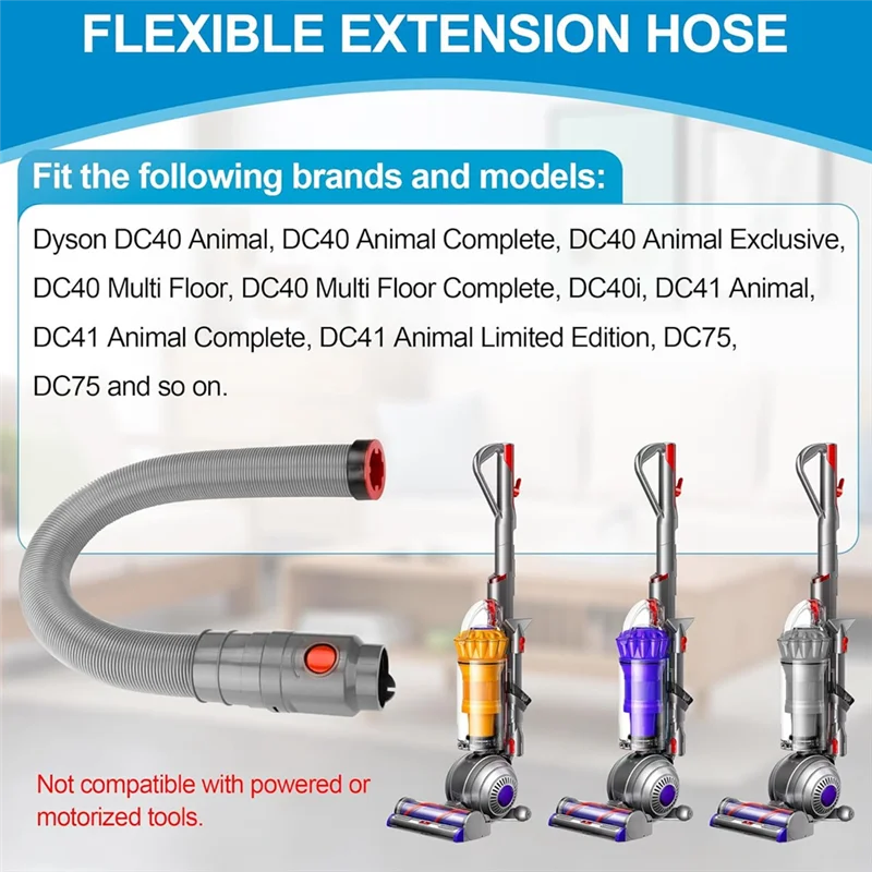 ABYN-مجموعة خرطوم المكنسة الكهربائية لـ Dyson DC40، DC41، DC55، DC65، DC66، DC75 UP13 UP14 UP20 نماذج المكنسة الكهربائية المستقيمة