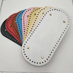 Handmade Oval Long Bottom Webbing For Crochet Bags Rectangle Round Bottom DIY Crochet Bag Bottom Accessories Supplies