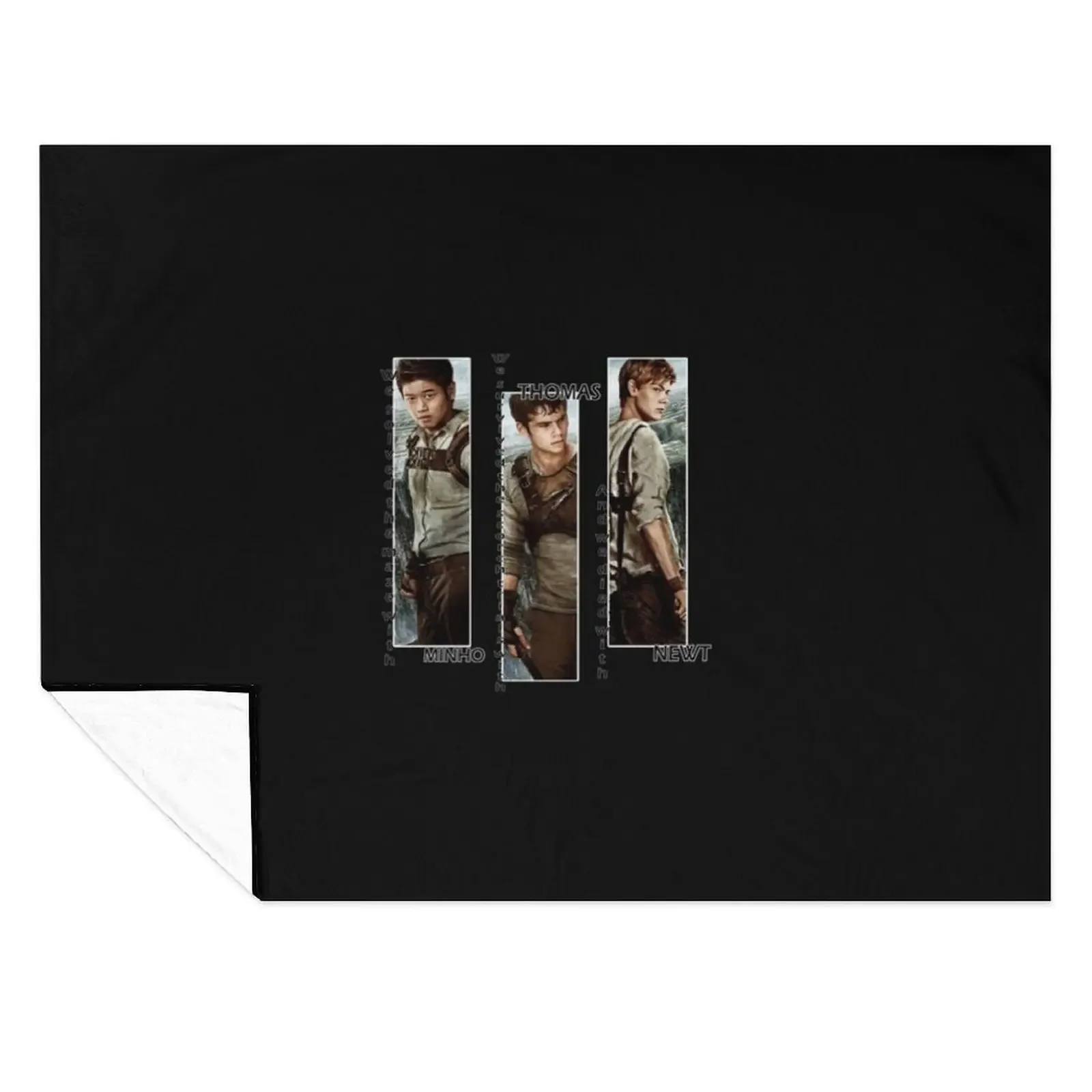 

Newt - Maze Runner Design Throw Blanket for sofa Blankets Sofas Of Decoration wednesday Flannel Blankets