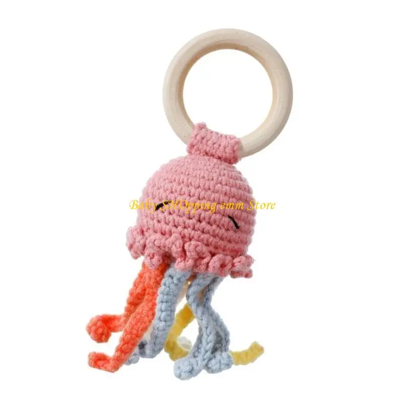 23GD Crochet Baby Toy encantador Medestabia Madera TEATER Baby Auditorio Desarrollar juguete