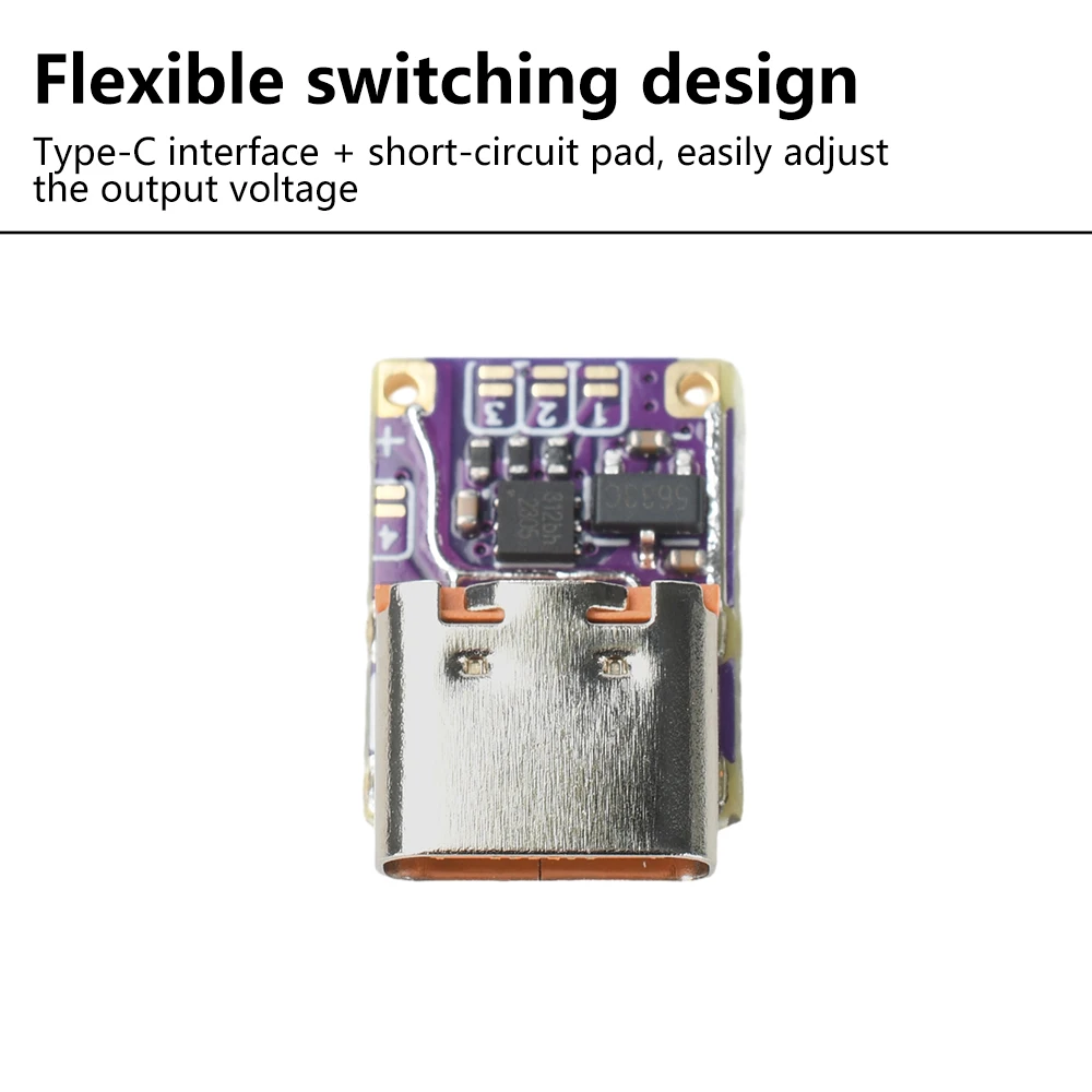 PD3.0 PD3.1 QC3.0 Schnelllade-Modul 5V/9V/12V/15V Standard 5V Ausgangsspannung Auslöser PD zu DC Schnelllade-Modul – Detail 14