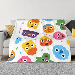 Noodle & Pals Pattern 01 An Ultra-Soft Micro Fleece Blanket