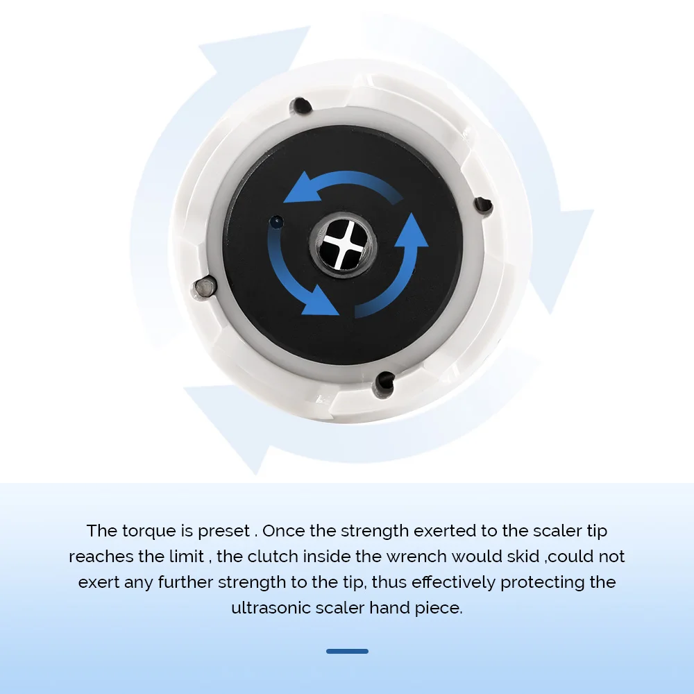 AZDENT Ultrasonic Scaler Tips Torque Wrench For EMS Satelec Woodpecker DTE Prevents The Fip From Falling Dentistry Tools