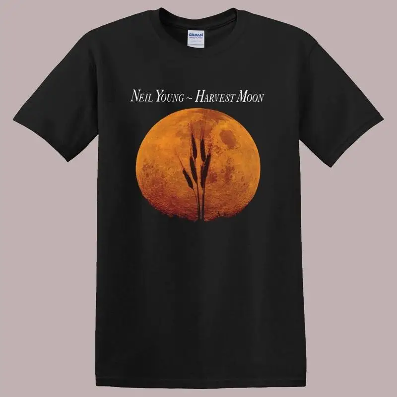 

Neil Young Harvest Moon Men s Black Size S 5XL