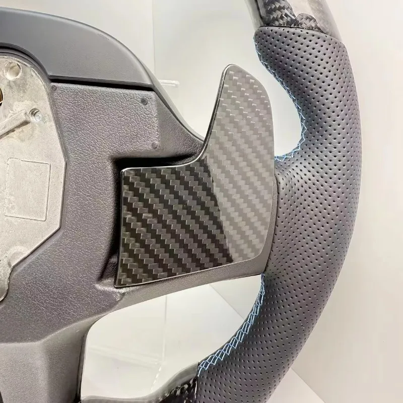 Customized Carbon Fiber Heating Steering Wheel for G Series G30 G80 M4 G82 M5 F90 M8 X3M X5M X6M F96 G20 G22 G01 G02 M1 M2 M3