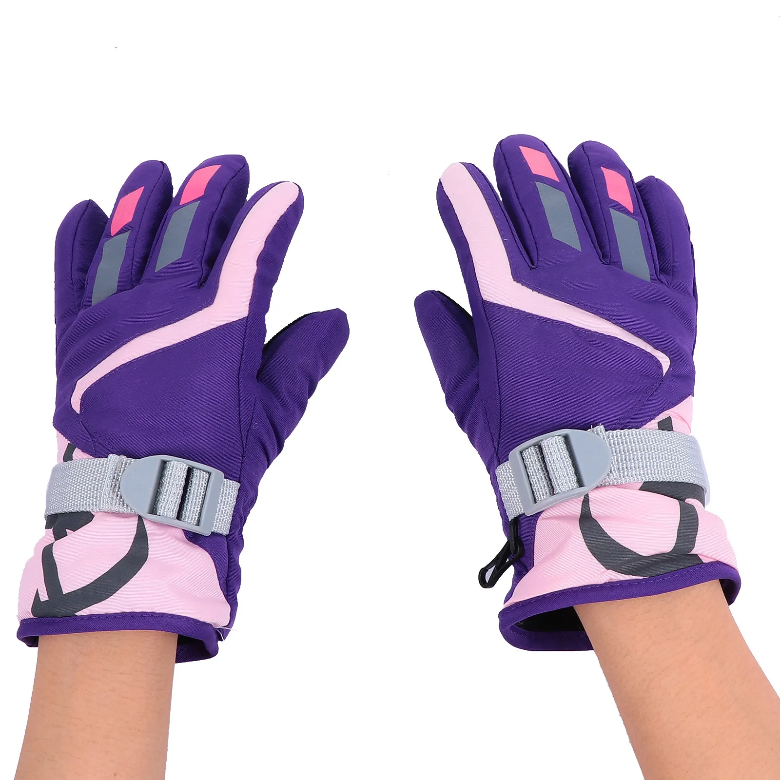 

1Pair Youth Skiing Gloves Warm Flexible 's Mountaineering Glove for Cycling Hiking Winter Outdoor Adventures Unisex Gift