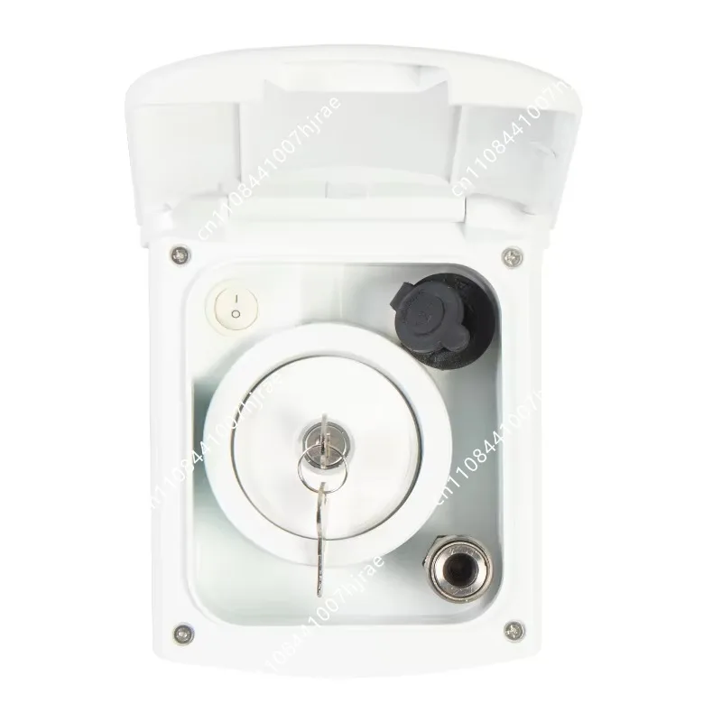 RV Inlet with Lock and Cigarette Lighter Quick Connection Gravity Fresh Water Filling Hatch Inlet Filter Lockable