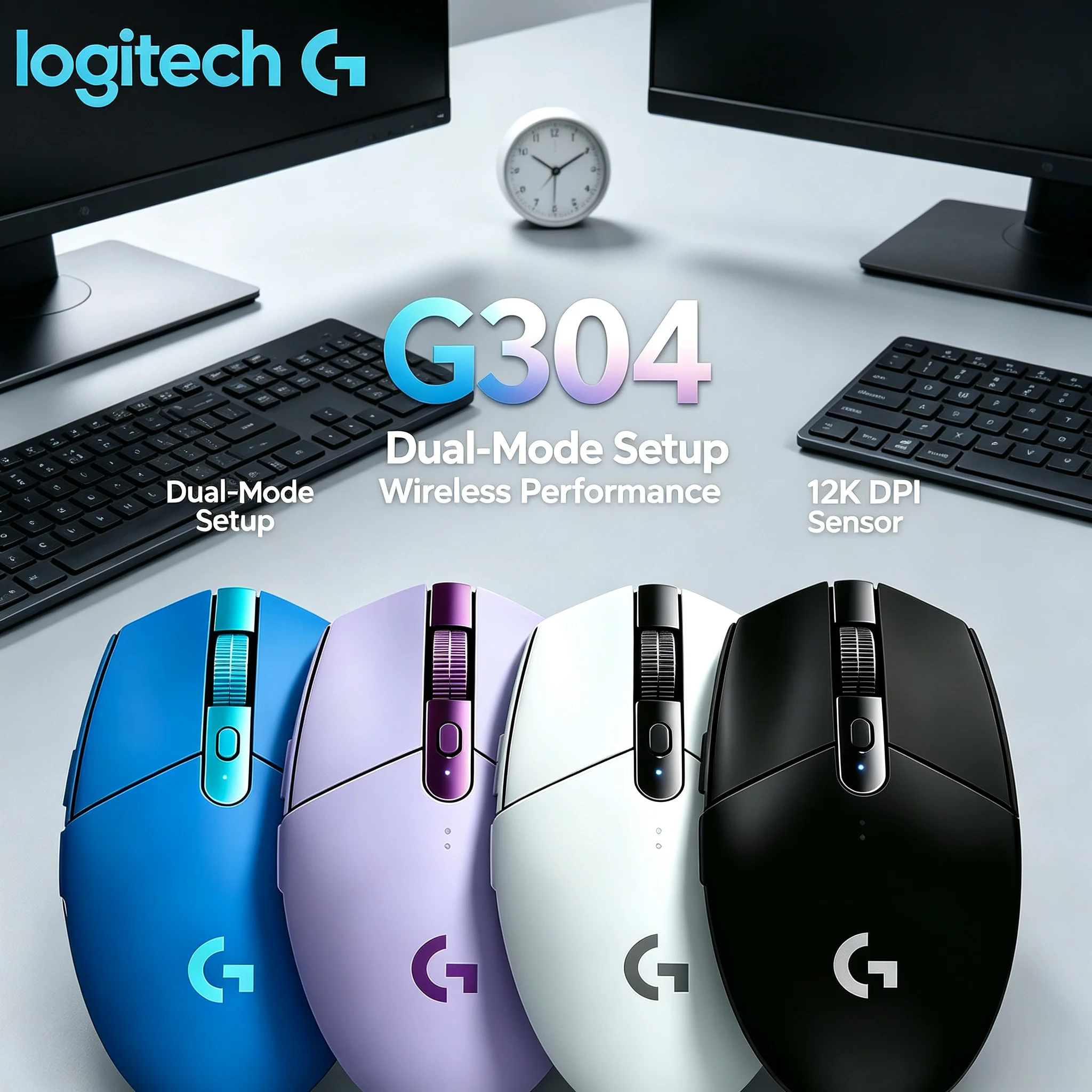 Genuine Logitech G304 Lightspeed Wireless Gaming Mouse High Performance Optical Mice For E‑sports