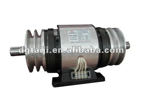 Tianji factory supply electromagnetic Clutch & Brake assemble Combination group with mounted shaft