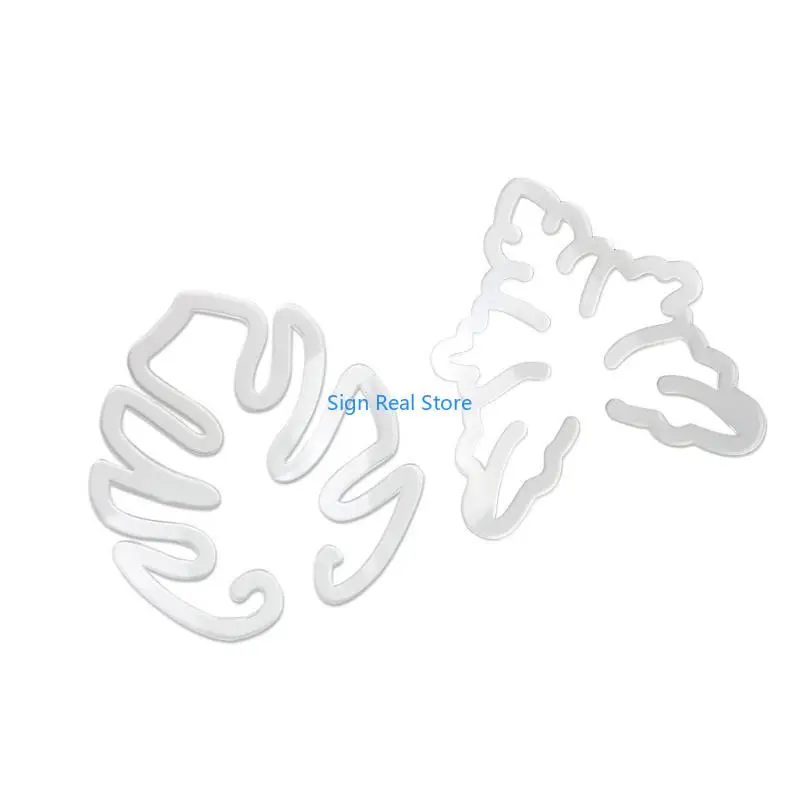 

Clear Acrylic Monstera Plant Support Plant Support Stakes for Indoor Gardening 41XB