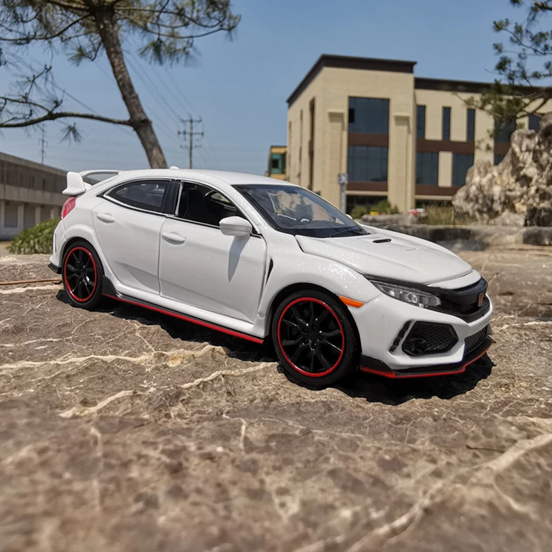 

Модель автомобиля Honda Civic Type-R (1:32), литая под давлением, со звуком и светом, коллекционная, игрушка, подарок на день рождения для детей