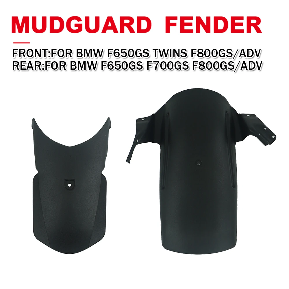 For BMW F800GS Adventure F700GS F650GS 2013-2017 Motorcycle Front Rear Fender Mudguard Splash Guards Tire Wheel Hugger Cover