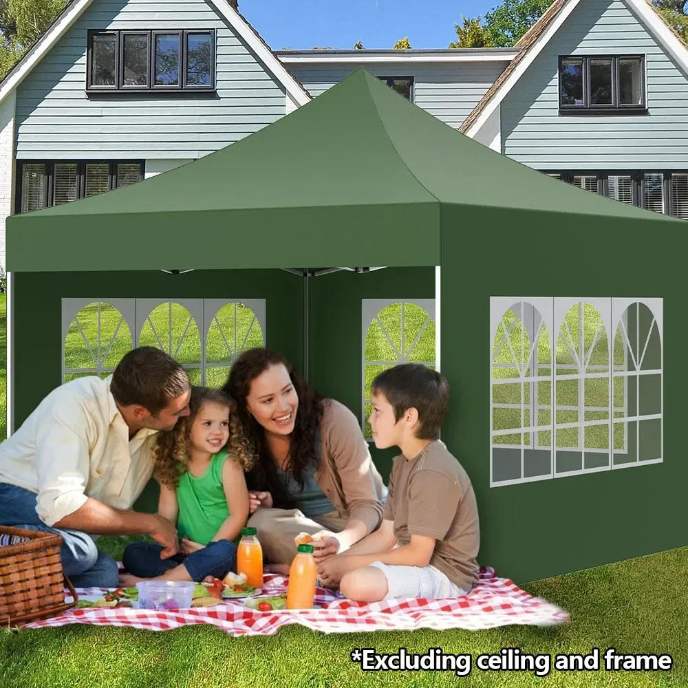 Camping Tarp Anti-scratch Folded Tent Cloth Multi-function Wear Resistant Folding Canopy Tent Tarp Outdoor Supply