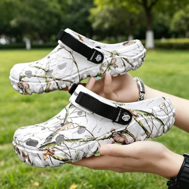 

Flat Sandals Men Shoes 2026 Slippers Men Garden Platform Sandals Man Summer Sandals Male Sneakers Outdoor Flip Flops Home Clogs