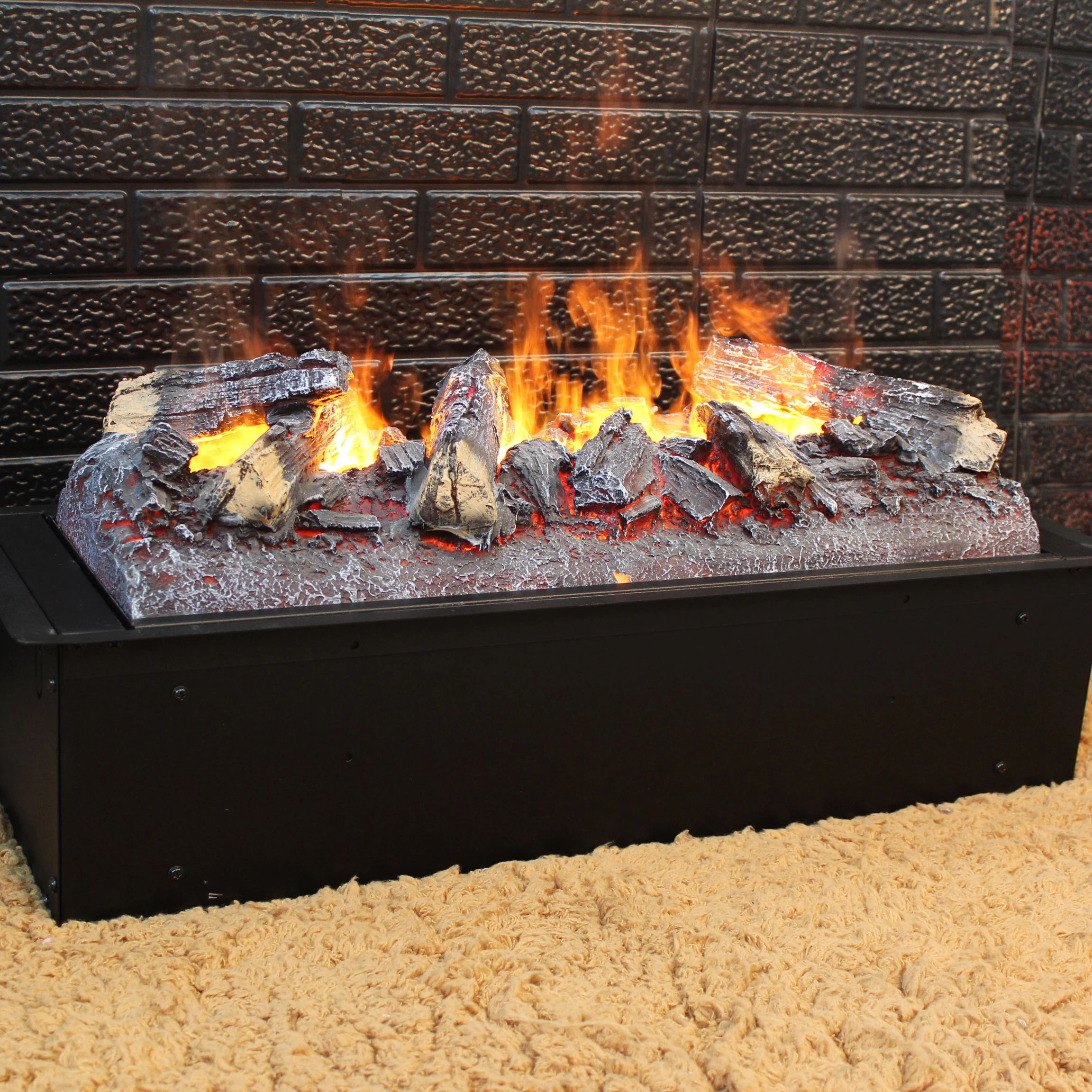 New Model SF1000 Fireplace Indoor 3D Water Real Smoke Flame Vapour Steam Fireplace Decorative Electric Fireplace