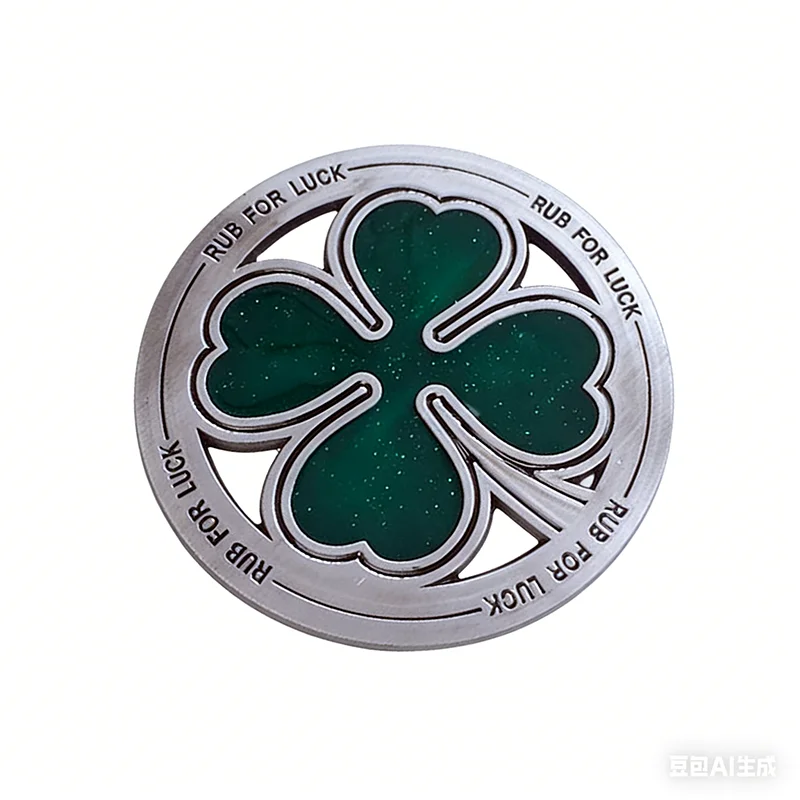 Vintage Irish Lucky Leaf Belt Buckle Gurtelschnalle Boucle de ceinture BK-T060US also Stock in US Free Shipping