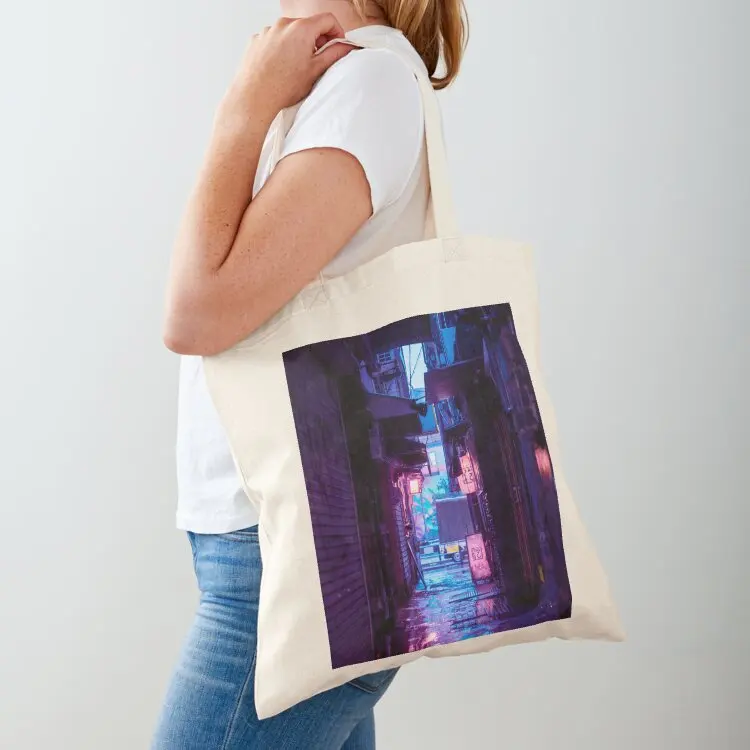 Midnight Diner Vibe in Tokyo Tote Bag bag luxury women Women bags the tote bag shopping cart bags