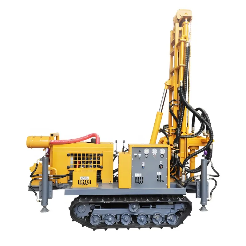 Heavy Duty Diesel Screw Air Compressor 18bar 800cfm  Water Well Drilling Rig