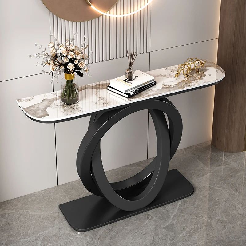 

Luxury Trendy Console Table Curved Unique Beauty Elegant Console Table Nordic Design Console Meuble Living Room Furniture