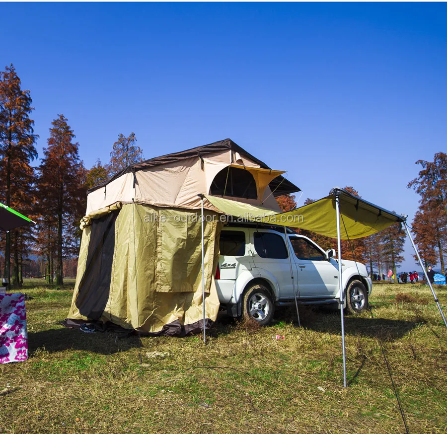 علي بابا الصين المورد 3-4 شخص تصميم طويل سقف السيارة أعلى خيمة #2