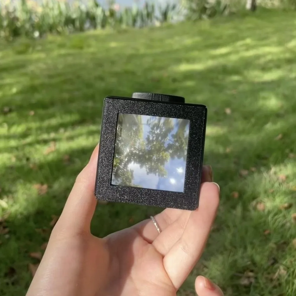 Fresnel Lens Portable Viewfinder Frame Optical Lens Vintage Waist Viewfinder Handmade Optical Viewfinder Creative Photography